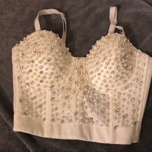 Never worn bra crop top